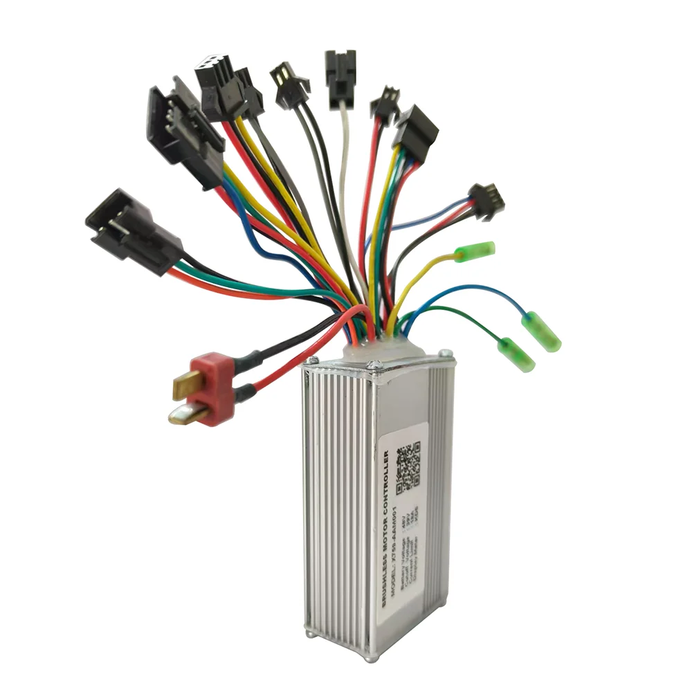 Nulkomma  Electric Bicycle Brushless Motor Controller X759-AAM001 KDS Protocol 48V 18A for Electric Scooters MTB Fat Bikes Accessories