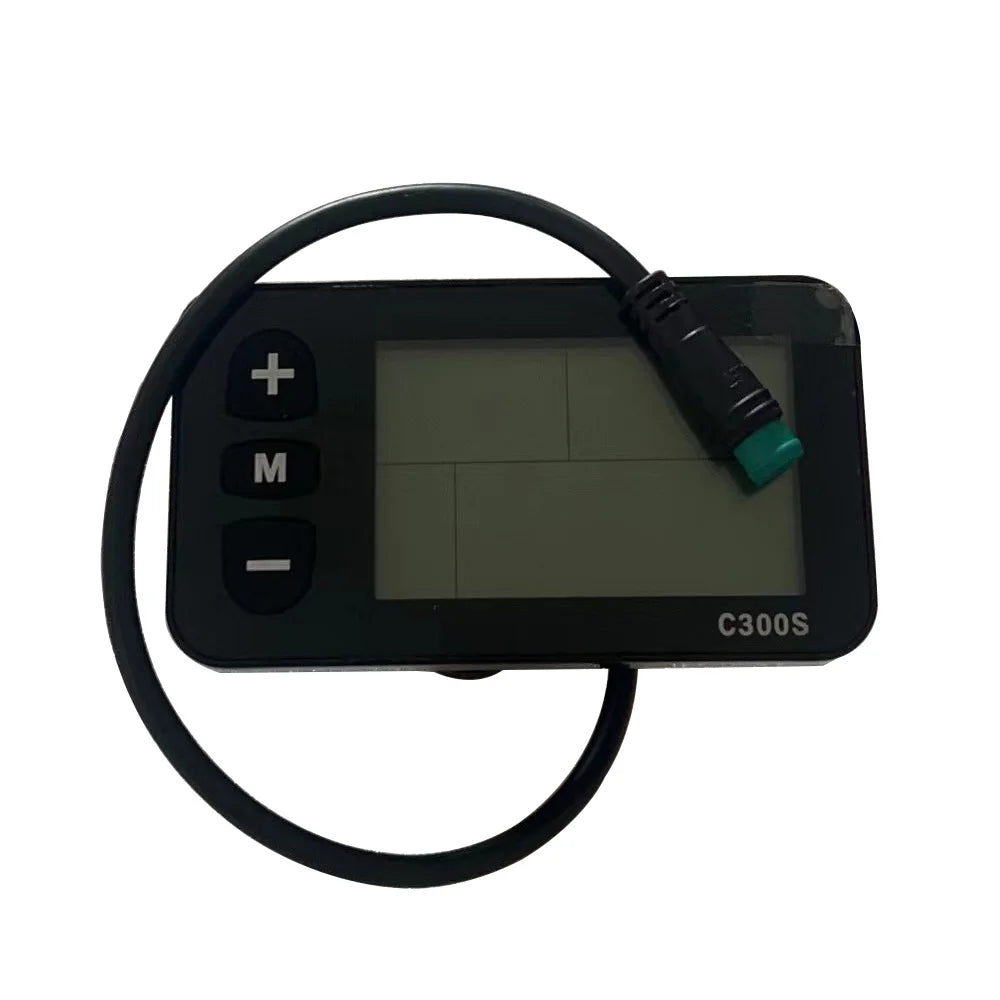 Nulkomma C300S LCD 36V 48V Display E-Bike Variable Speed Bike Electric Motorcycle Speedometer Mountain Bike Speed Control Panel