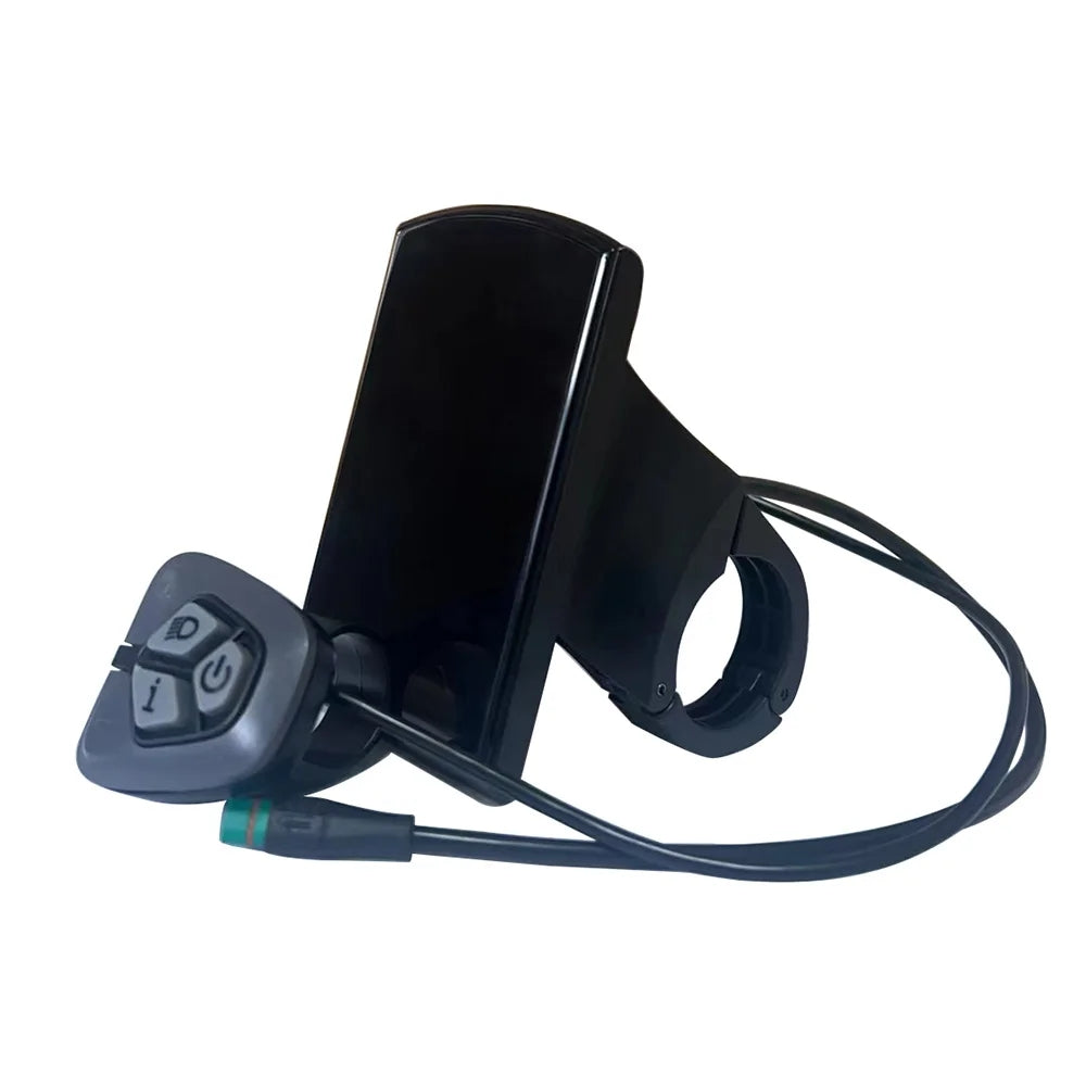 Nulkomma  Electric Bicycle Instrument Controller, EBIKE LCD Display, Triangle Head Display, Bafang DPC18, 48V