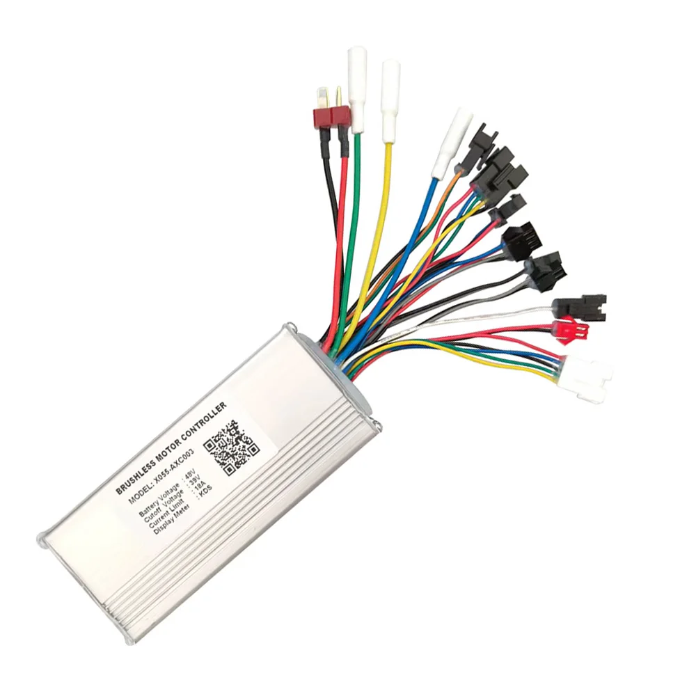 Nulkomma Ebike Brushless Motor Controller X055-AXC003 48V 18A for KDS Protocol Display Electric Scooters MTB Fat Bikes Accessories