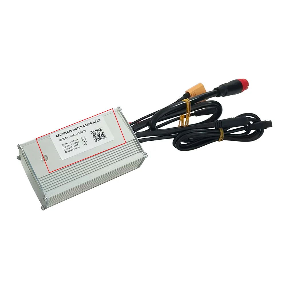 Nulkomma  Electric Bicycle Brushless Motor Controller X087-AXD010 52V 25A 5S for Electric Scooters MTB Ebike Accessories Speed Controller