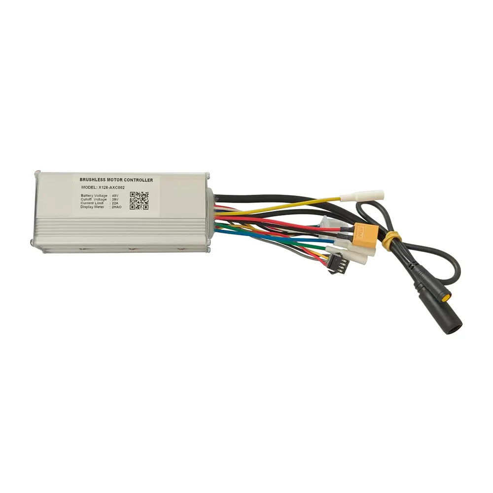 Nulkomma Electric Bike Brushless Motor Controller X128-AXC002 48V 22A for 2HAO Display Electric Scooters MTB Accessories Speed Controller