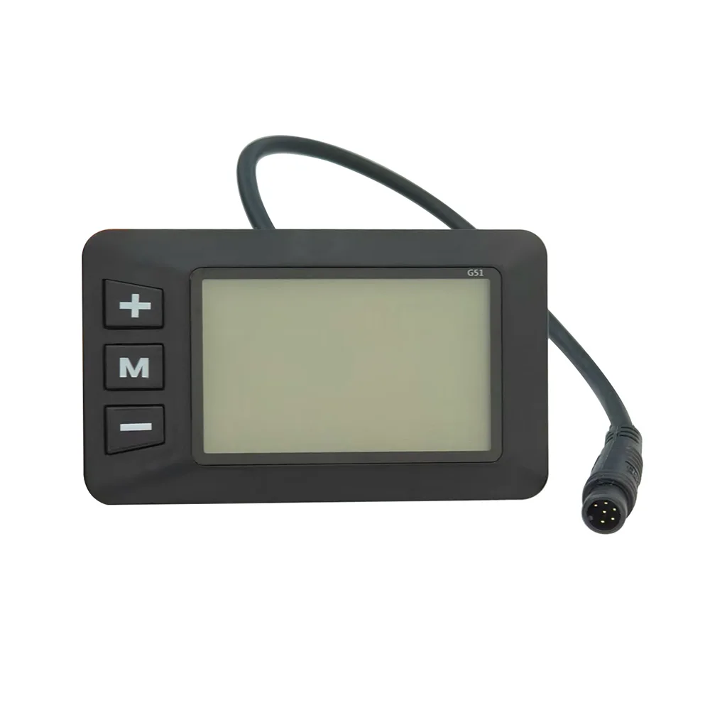 Nulkomma Electric Bike LCD Display G51 6pin 36V Speeds Controller Panel For Fat Bike MTB Electric Scooter Accessories