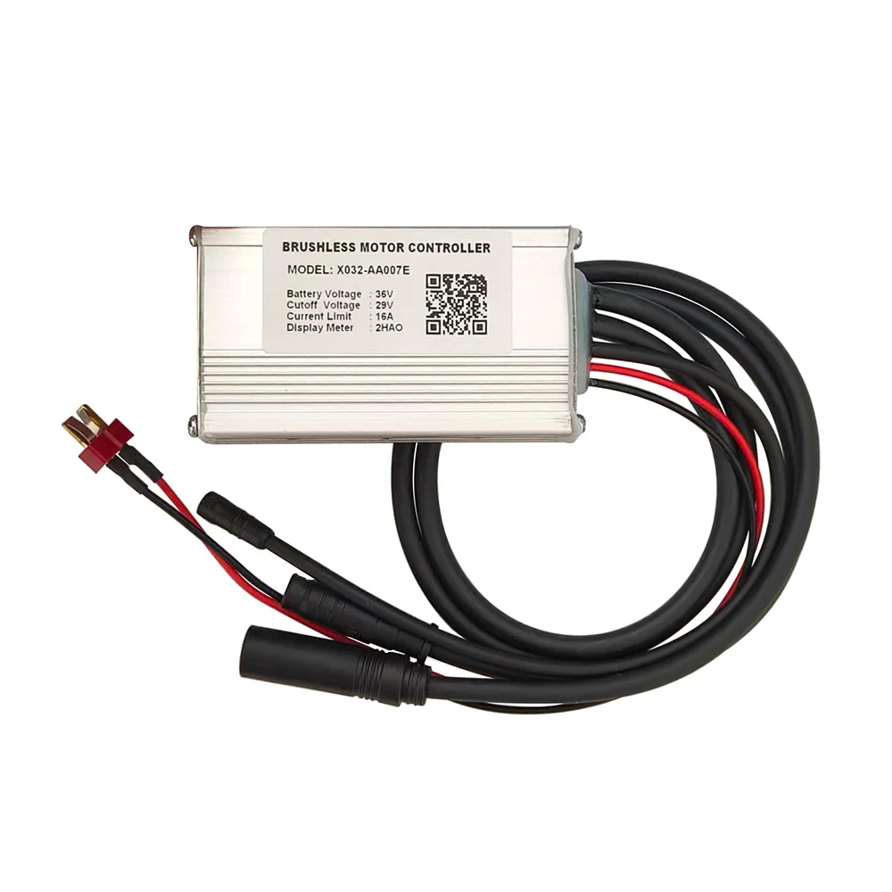 Nulkomma X032-AA007E 36V 16A Ebike Brushless Motor Controller for 2HAO Protocol Electric Scooters Speed Parts MTB Fat Bikes