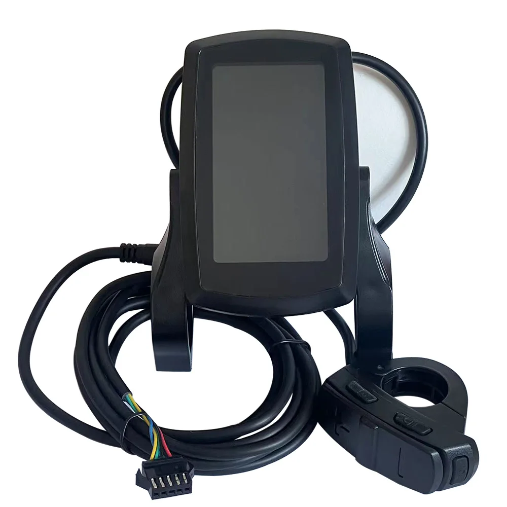Nulkomma Yolin YL80C Electric Bike LCD Display 36V 48V EBike Meter SM Plug Electric Scooter Accessories MTB Speed Controller Screen