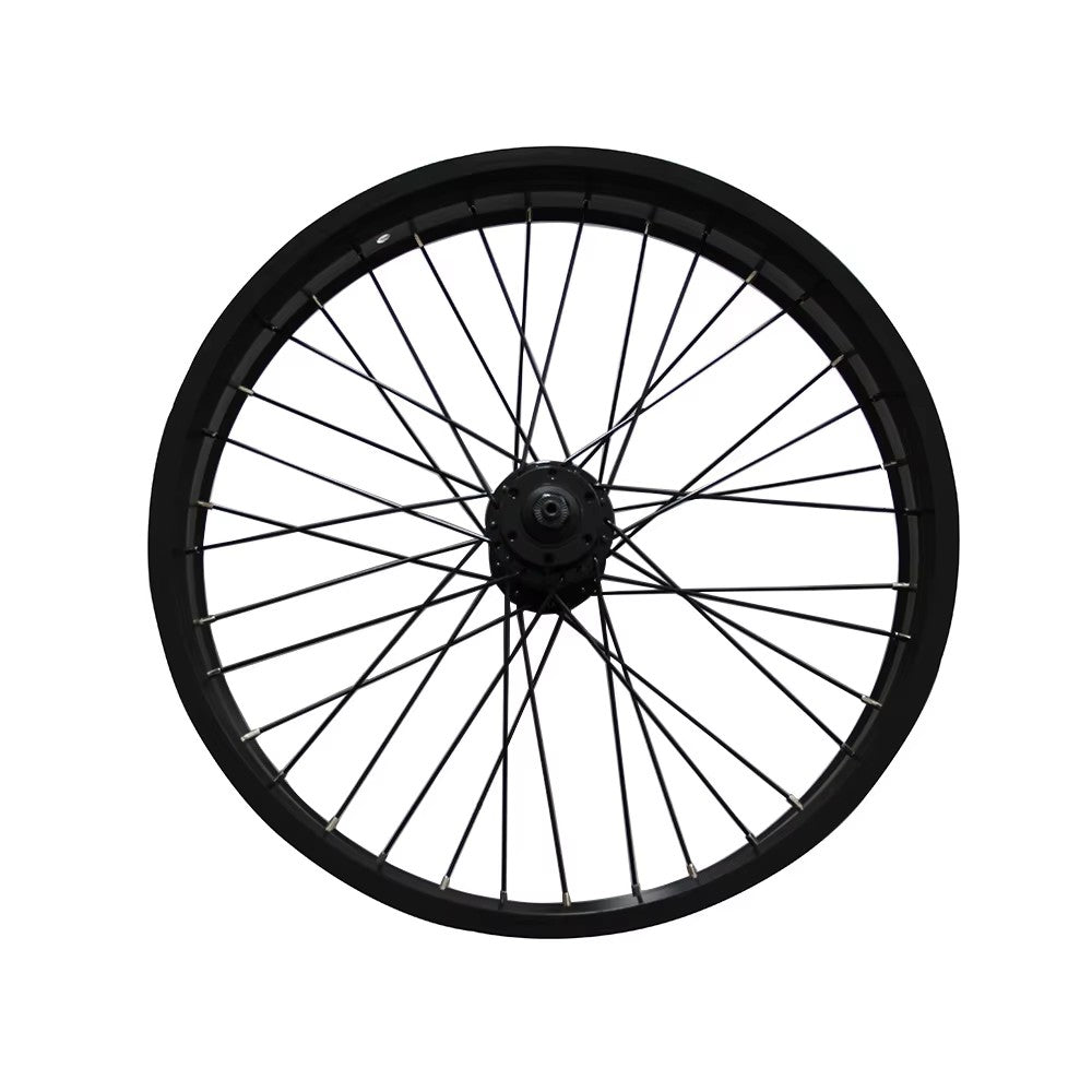 Nulkomma EBike Front Wheel Bicycle Conversion Parts 20* 4.0 Hub Snow Beach Bike Electric Bike Parts