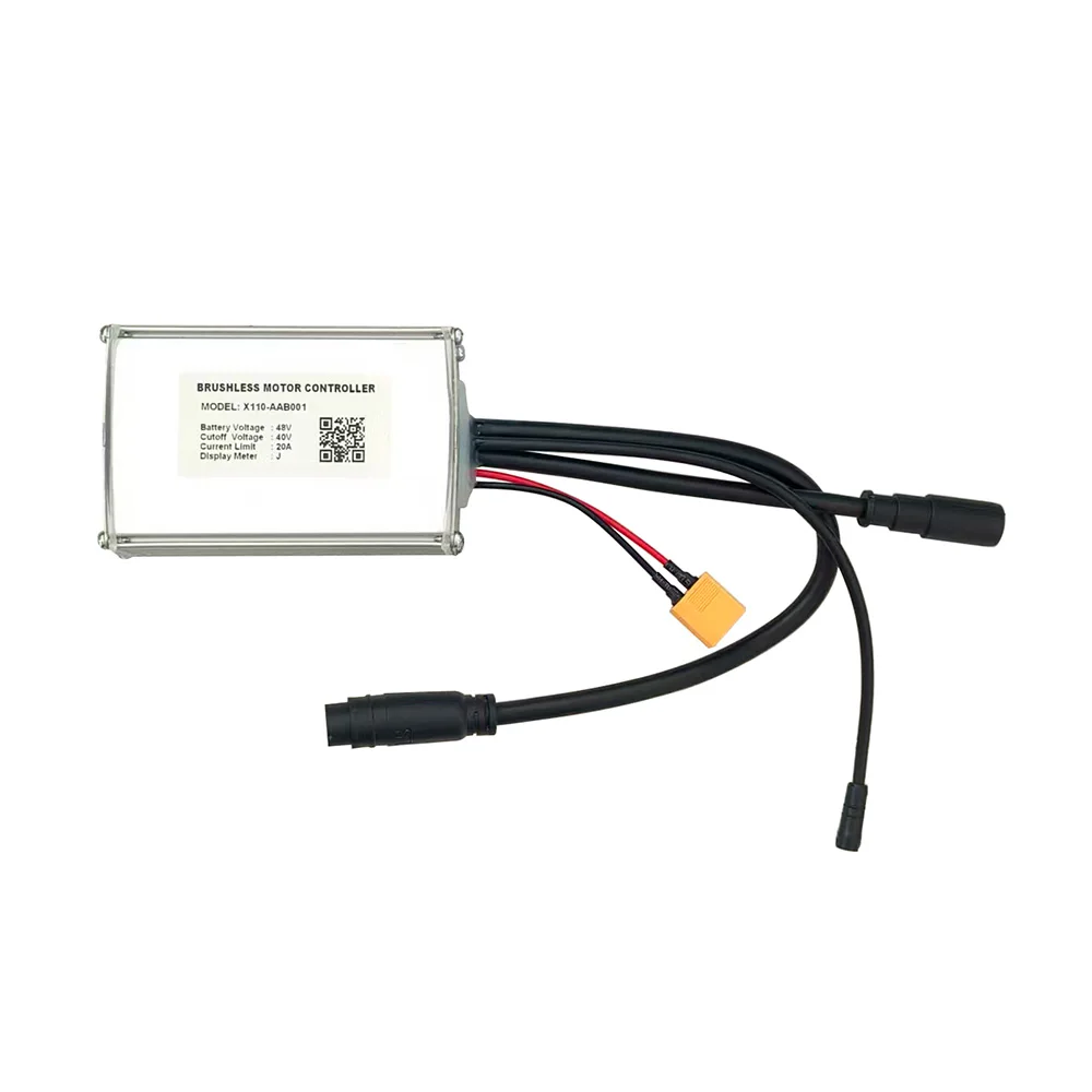 Nulkomma Electric Bike Brushless Motor Controller X110-AAB001 48V 20A for J Protocol Display Electric Scooters MTB Speed Controller