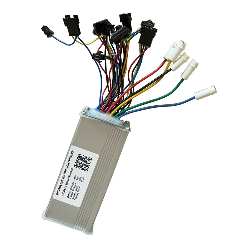 Nulkomma Ebike Brushless Motor Controller 48V 18A Speed Controller for KDS General X040-AXC001C for Electric Bicycle Scooter Motorcycle