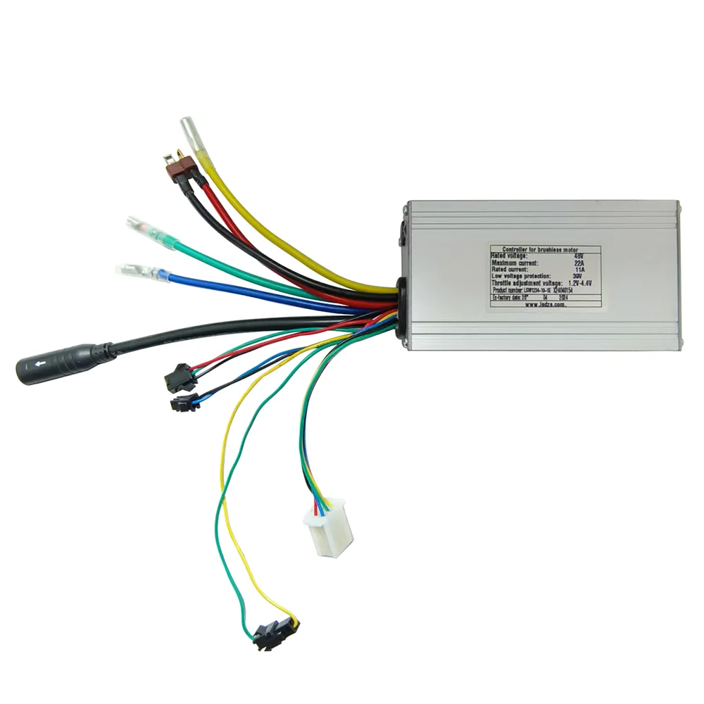 Nulkomma LSW1234-10-1E 48V 22A Brushless Motor Controller Speed Parts for Electric Scooters MTB Ebike Accessories Speed Controller