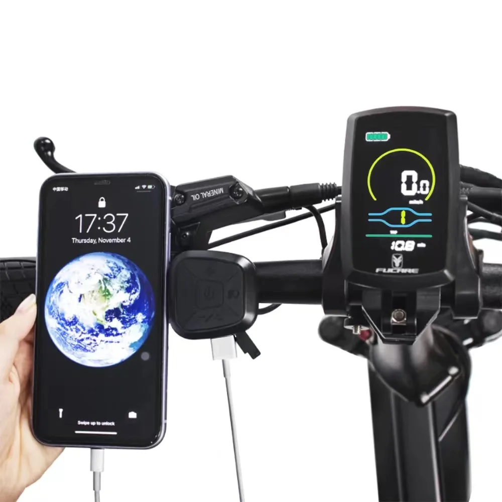 Nulkomma Yolin YL80C EBike LCD Display 48V Electric Bike Conversion Kit Electric Scooter Accessories Mountain Bike Speed Controller Parts
