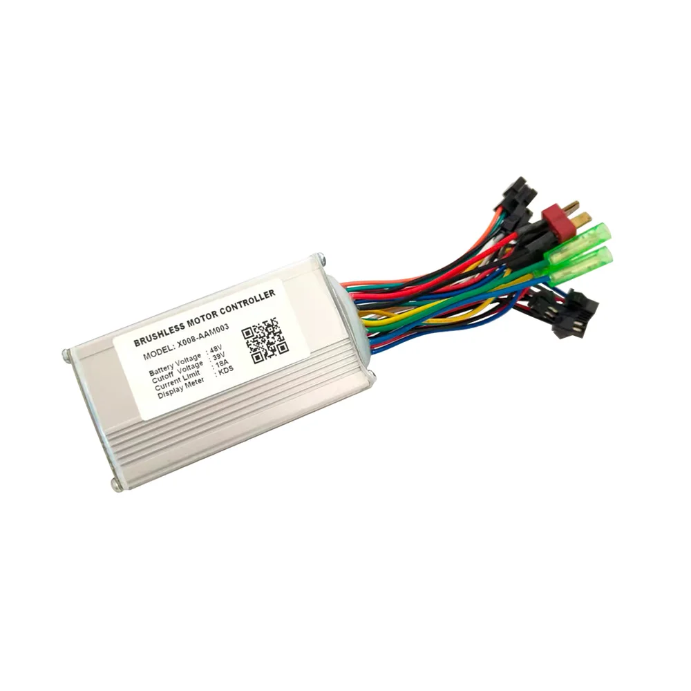 Nulkomma  Ebike Brushless Controller X008-AAM003 48V 18A Speed Parts for KDS Protocol Display Electric Scooter MTB Fat Bike Accessories