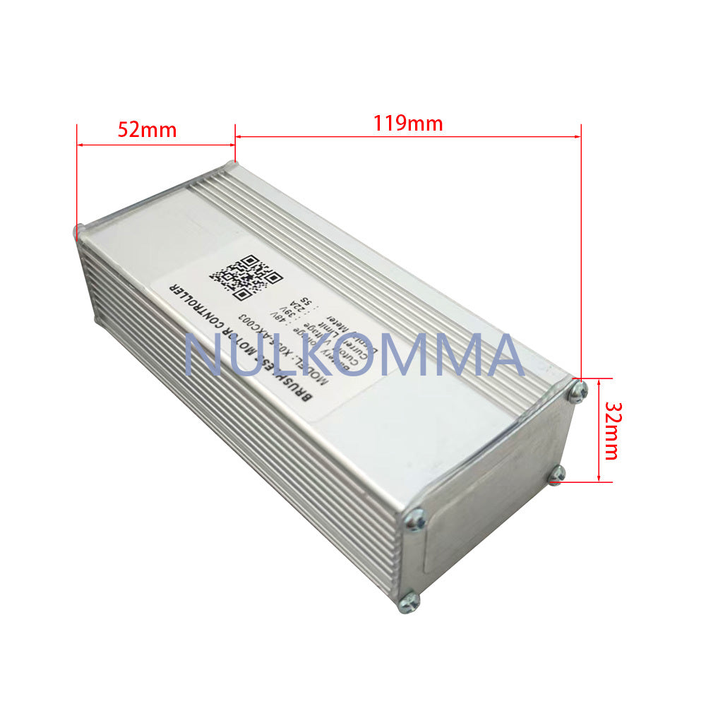 NULKOMMA Brushless Motor Controller X035-AXC003 48V 22A E-Bike Scooter Universal E-Bike Conversion Kit Bicycle Speed Controller