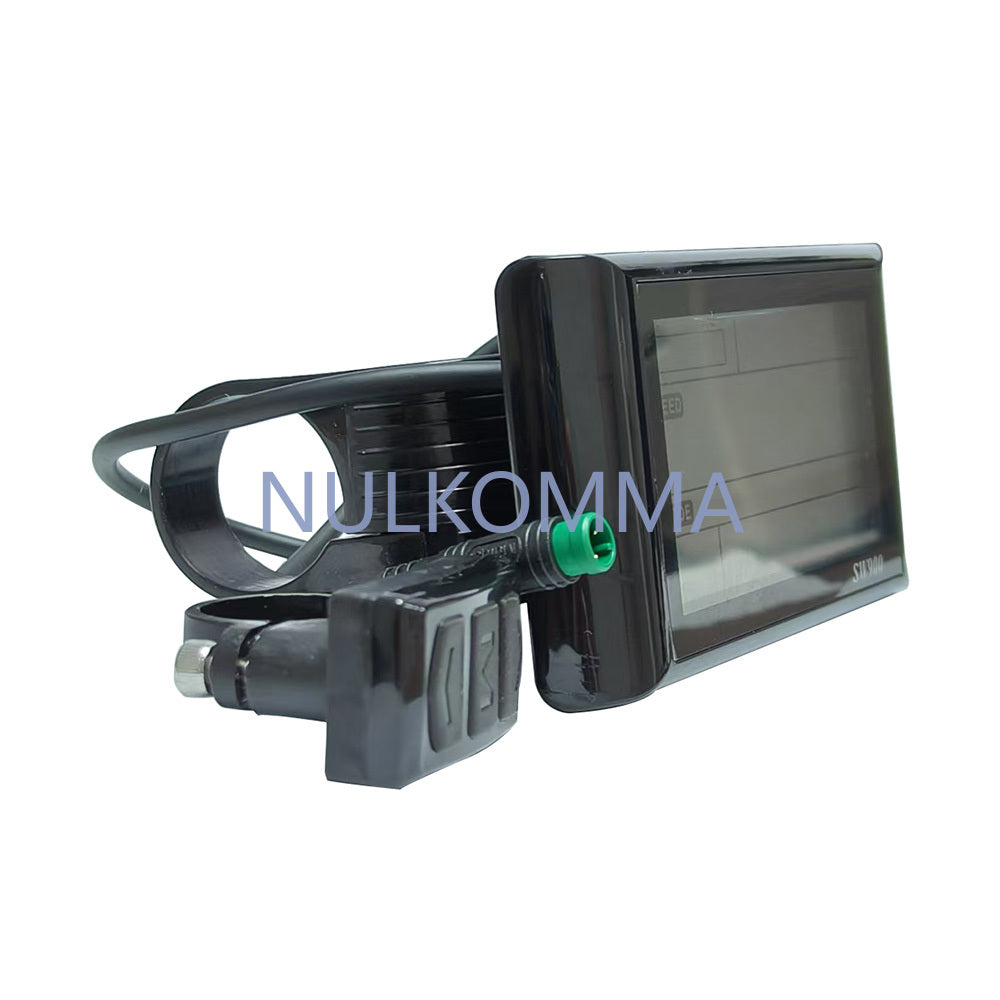 NULKOMMA SW900 EBike LCD Display Conversion Kit E-Bike Accessories Bike 36V 48V for JN Controller Waterproof Plugs