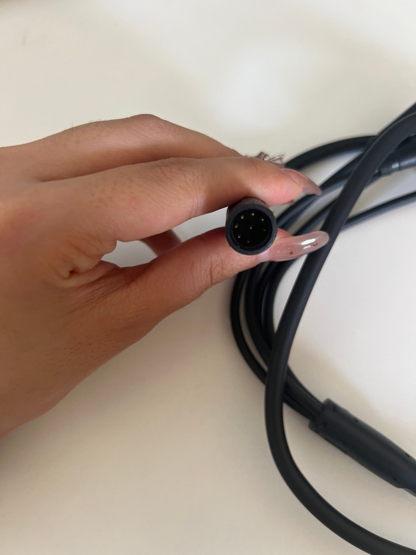 Nulkomma 8 Pin EBike 1 to 4 Waterproof Wiring Harness Splitter Cable, ebike Integrated cable Connector Extension Wire for Bafang Mid Drive Motor, Display, Throttle and Brake Lever Connection