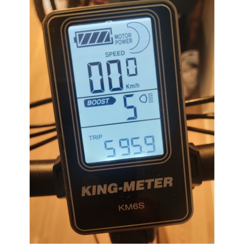 Nulkomma Kingmeter KM6S LCD Display Meter 48V Ebike Speed Control Panel