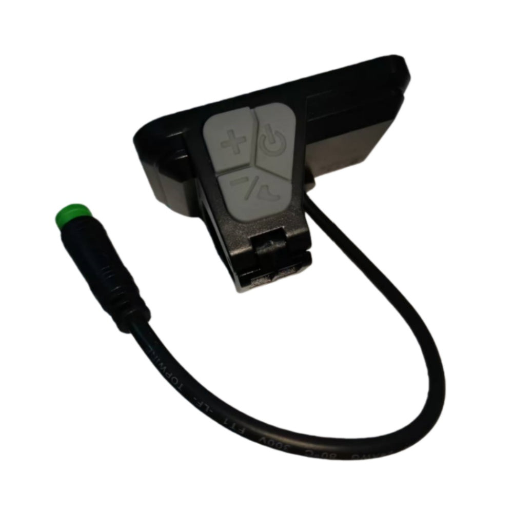 Nulkomma Yolin 61F Ebike LCD Display Meter 36V 48V Ebike Speed Control Panel 5-pin Male Connector