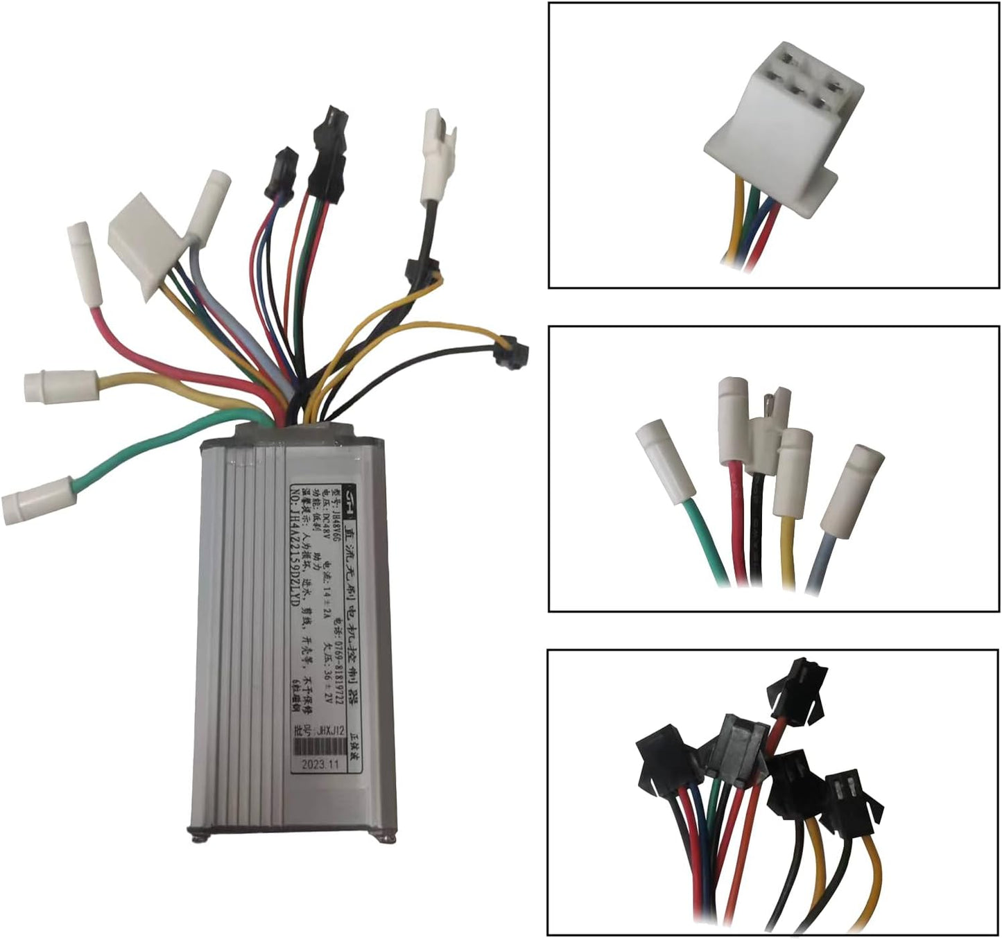 JH4AZ2159DZLYD Brushless Motor Controller for Electric Bicycle 48V 14A