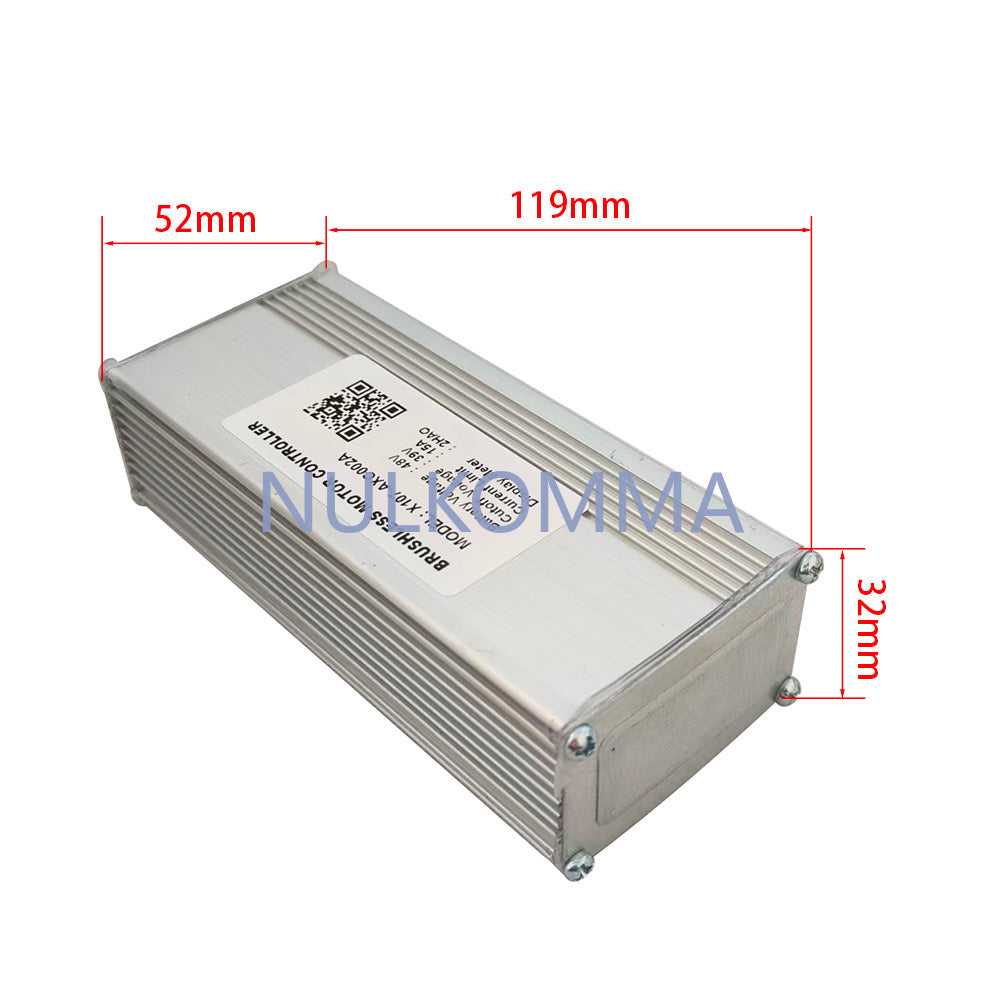 NULKOMMA Brushless Motor Controller X107-AXC002A 48V 15A E-Bike Scooter Universal E-Bike Conversion Kit Bicycle Speed Controller