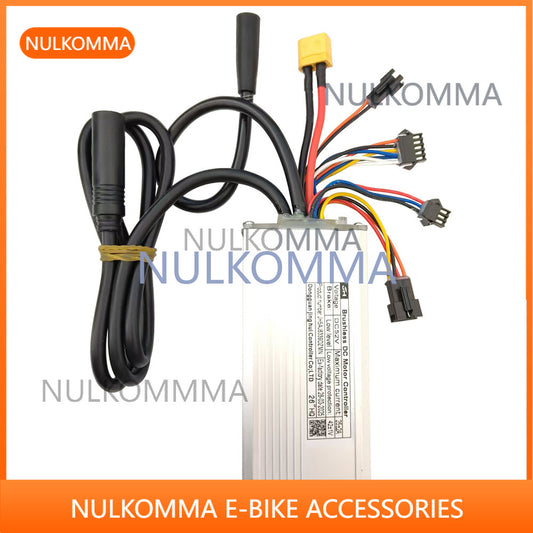 NULKOMMA Ebike Motor Brushless Controller JH5AJ6339DZMN  52V Speed Controller For Electric Bicycle Scooters Fat Tire Bikes Mountain Bikes