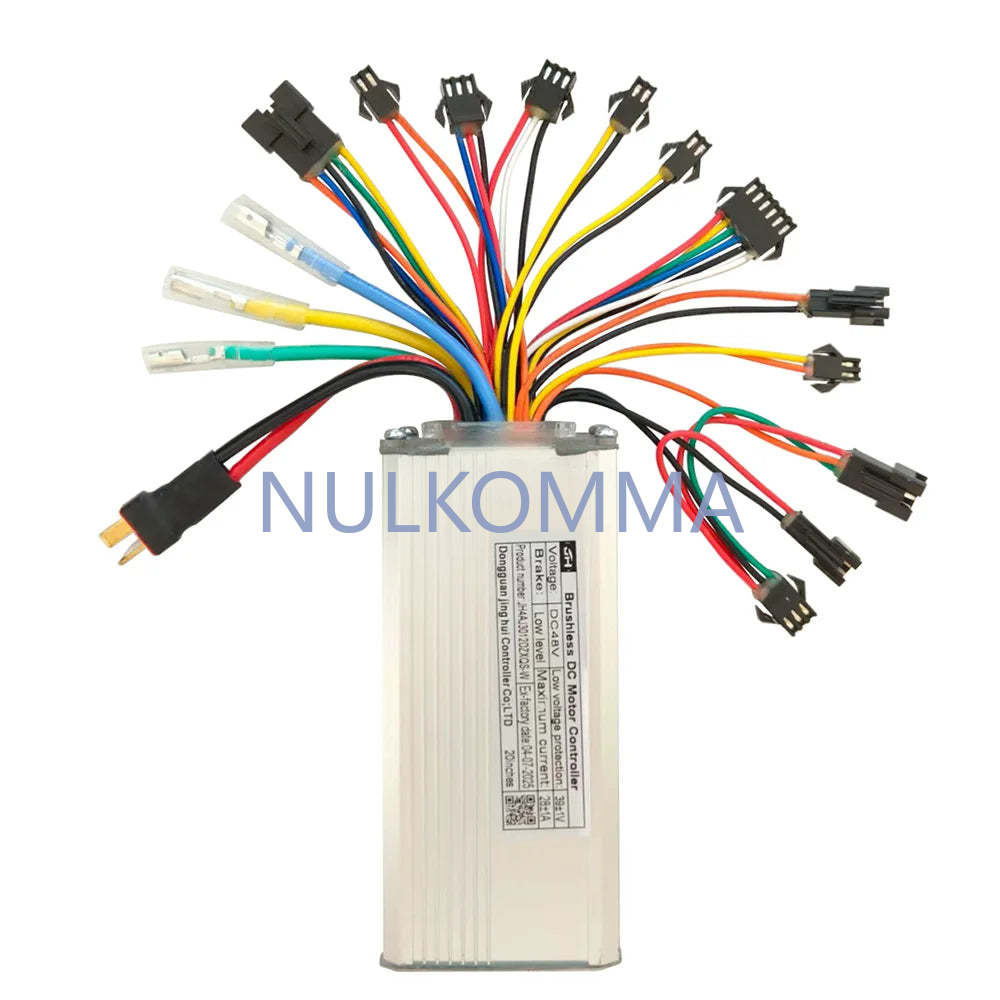 Brushless Motor Controller JH4AJ3012DZXQS-W 48V 28A E-Bike Scooter Universal E-Bike Conversion Kit Bicycle Speed Controller
