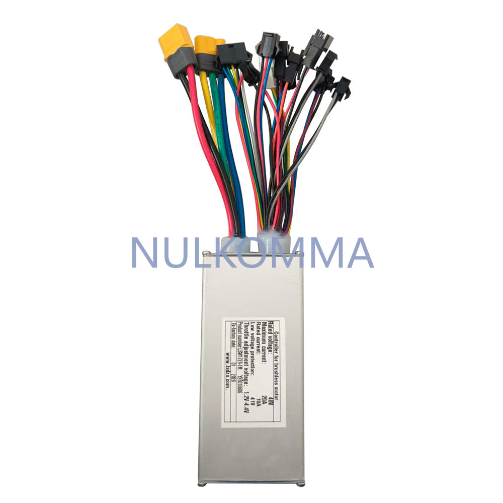 Brushless Motor Controller for Ebike LSW1729-1M 48V 10A Display Speed Controller for Electric Scooters and MTB
