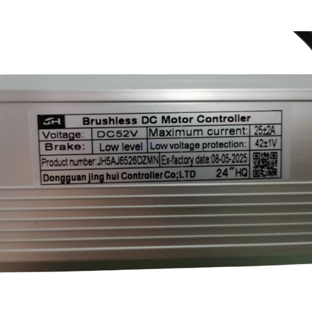 NULKOMMA JH5AJ6526DZMN Brushless Motor Controller DC52V 25A Controller for Electric Bike