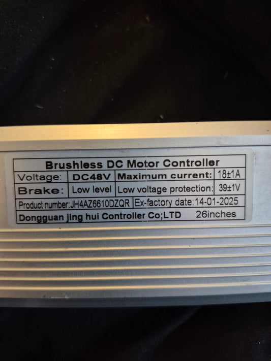 Nulkomma JH4AZ6610DZQR Brushless Motor Controller 48V 18A