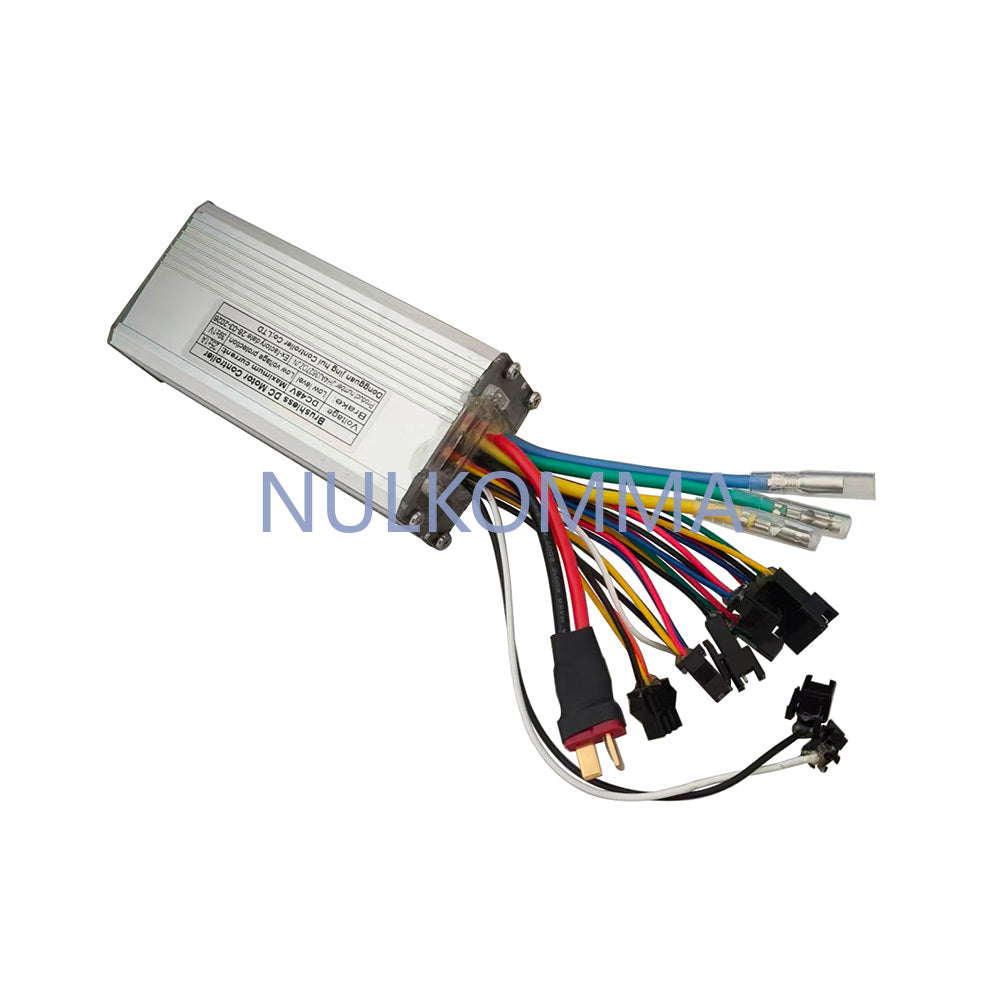 NULKOMMA JH4AJ3627DZJN Brushless Motor Controller 48V 25A Lithium-Ion Sine Wave E-Bike Speed Controller Suitable for Electric Bicycles