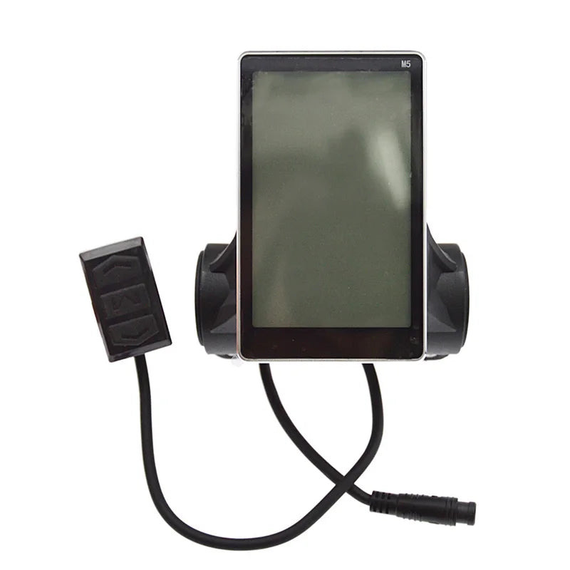 Nulkomma M5 5Pin EBike LCD Display Electric Bike Accessories 24V 36V 48V Speed Control Panel Electric Mountain Bike Part E-Scooter