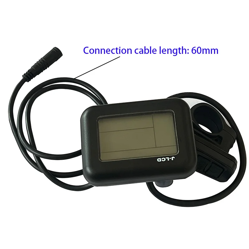 Nulkomma  Ebike J-LCD Display 36V for MTB Bicycle Accessories Electric Bike Speed Screen King Meter Ebike display 5-Hole Female connector