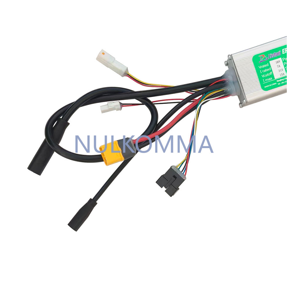 Electric Bicycle Brushless Motor Controller LSW06-MINIAFSB-U 36V 15A for Electric Scooters Fat Bike MTB Ebike Speed Controller