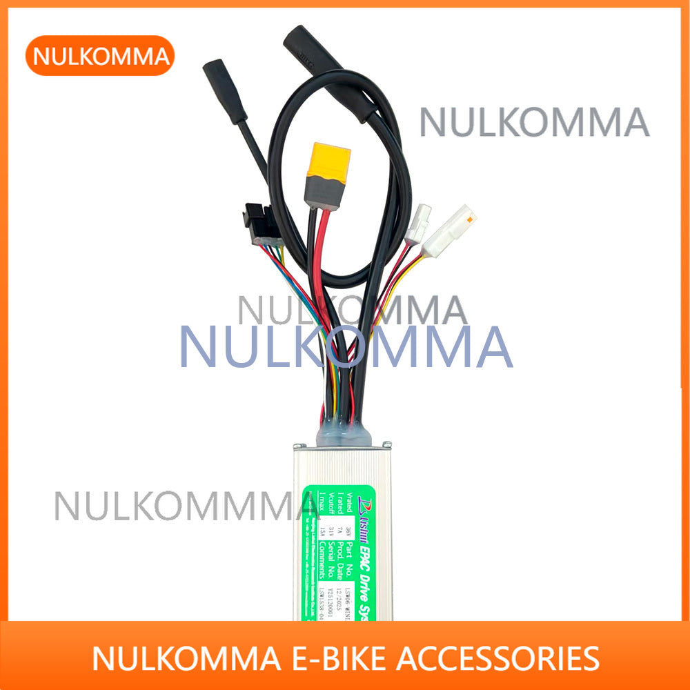 Electric Bicycle Brushless Motor Controller LSW06-MINIAFSB-U 36V 15A for Electric Scooters Fat Bike MTB Ebike Speed Controller