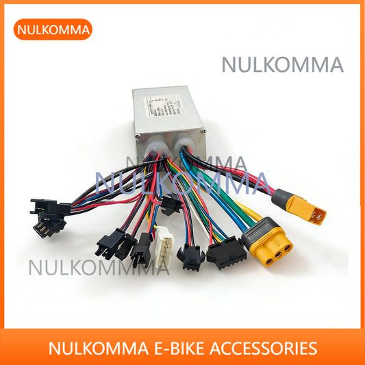 Brushless Motor Controller for Ebike LSW1729-1M 48V 10A Display Speed Controller for Electric Scooters and MTB