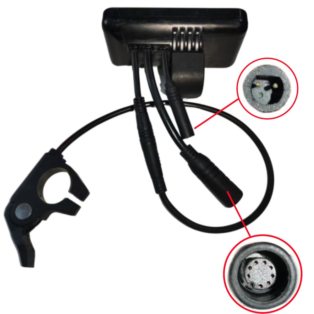 Nulkomma Das-Kit L7 Ebike LCD Display with Throttle Control