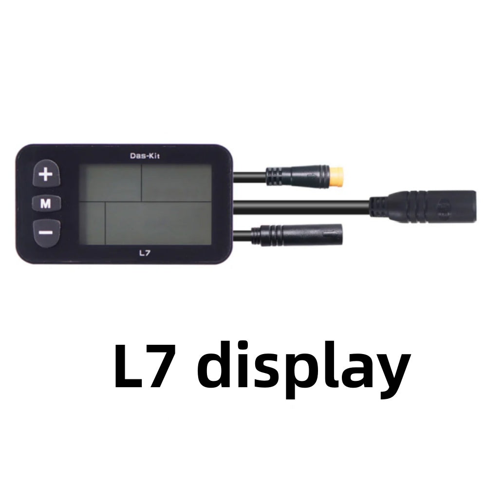 Nulkomma Das-Kit L7 Ebike LCD Display with Throttle Control