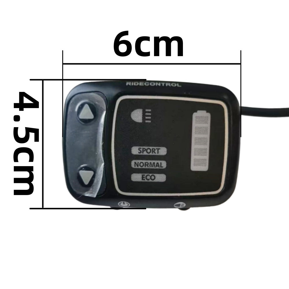 Nulkomma Ridecontrol Panel 700C LED Display Meter 36V 245-TSLED-01V