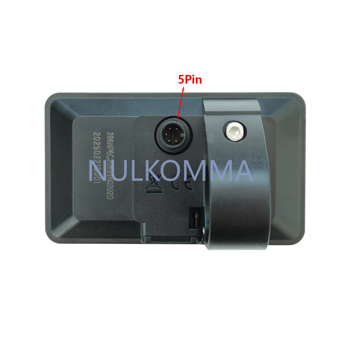 Electric Bike LCD Display Screen Meter KD286 5pin Male Connector 24V 36V 48V Speed Controller Panel Parts For Ebike Fat Bike