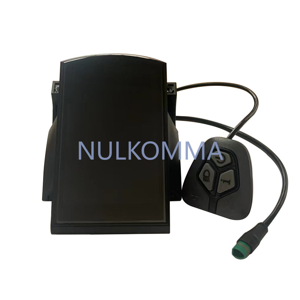 NULKOMMA Electric Bicycle Instrument Controller, EBIKE LCD Display, Triangle Head Display, Bafang DPC18, 48V