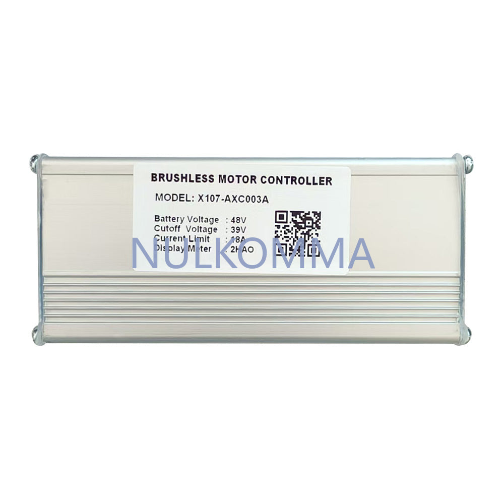 Electric Bike Brushless Motor Controller X107-AXC003A 48V 18A Speed Parts for Electric Scooter MTB Fat Bikes Ebike Accessories