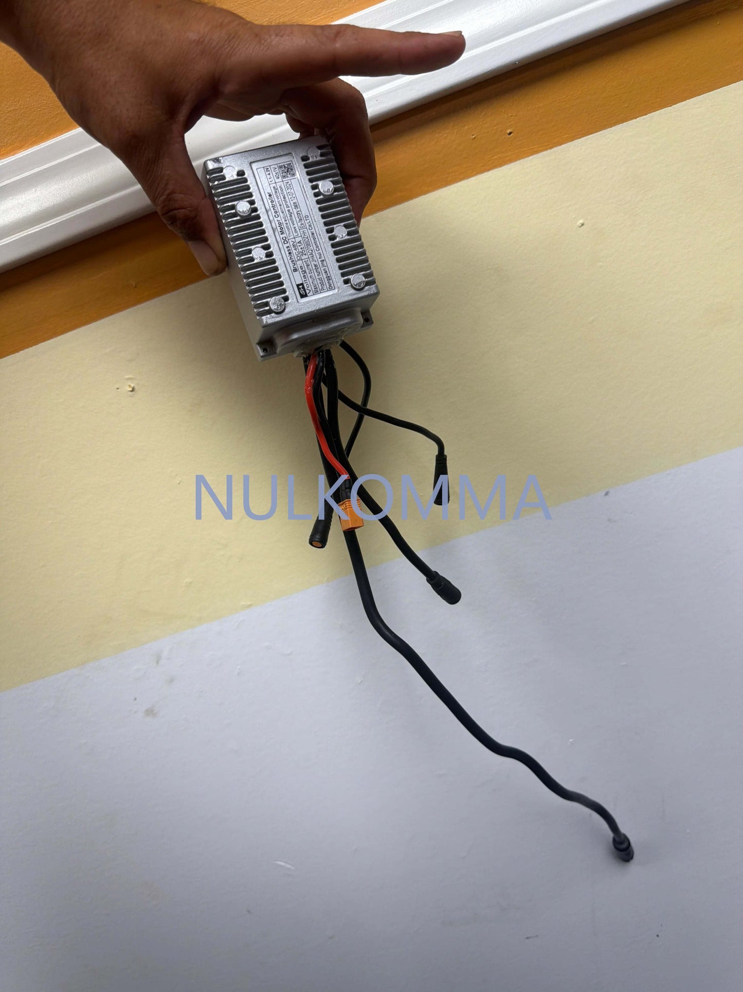 Nulkomma JH4AQ7085DZHH Replacement Motor Controller High Current 25A Brushless Controller for Ebike/MTB