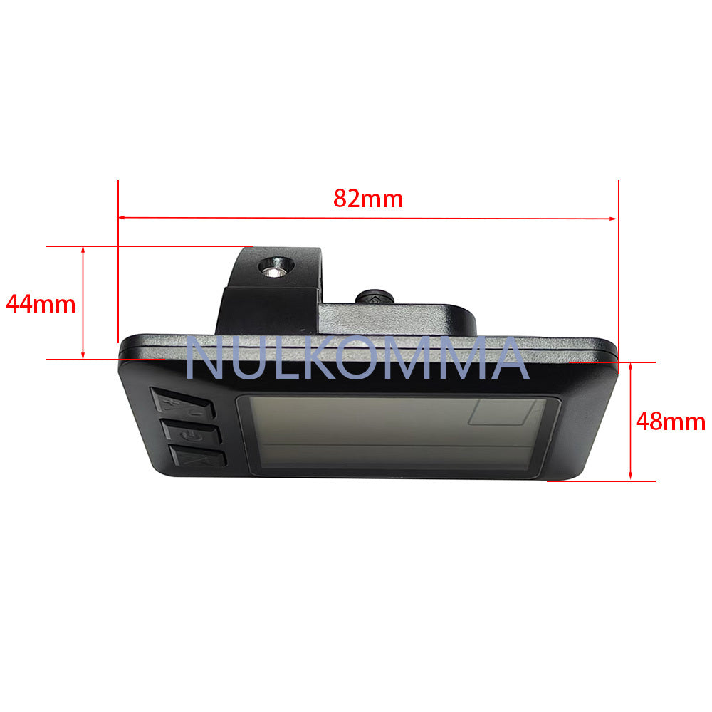 VINKA Electric Bike Display Screen Meter KD21P 6pin 36V 48V Speed Controller Panel For Ebike MTB Fat Bike Accessories