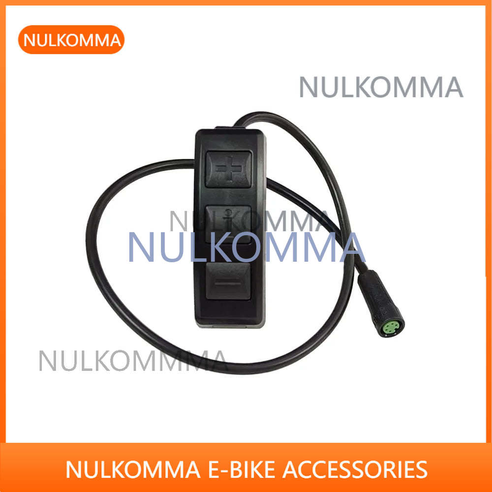 NULKOMMA EBIKE K4 K5 Button 5-Hole for KEY DISP KD716 KD986 Display Screens Compatible with Various Models Bike Electronics Accessory