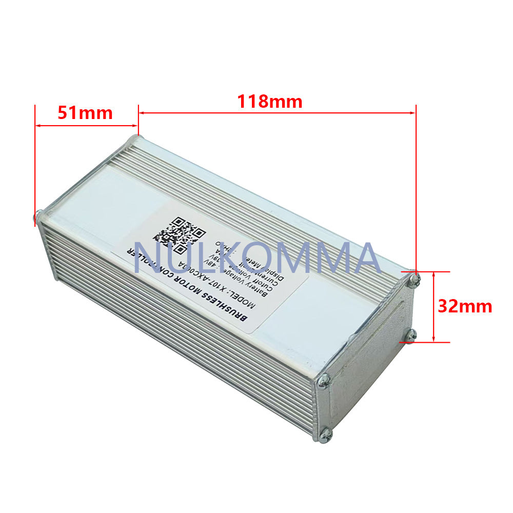 Electric Bike Brushless Motor Controller X107-AXC003A 48V 18A Speed Parts for Electric Scooter MTB Fat Bikes Ebike Accessories