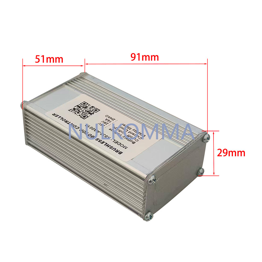 Ebike Controller Brushless X032-AA001A 36V 16A Motor Speed Controller for Fat Tire Bike MTB Supports 2HAO Protocol Meters