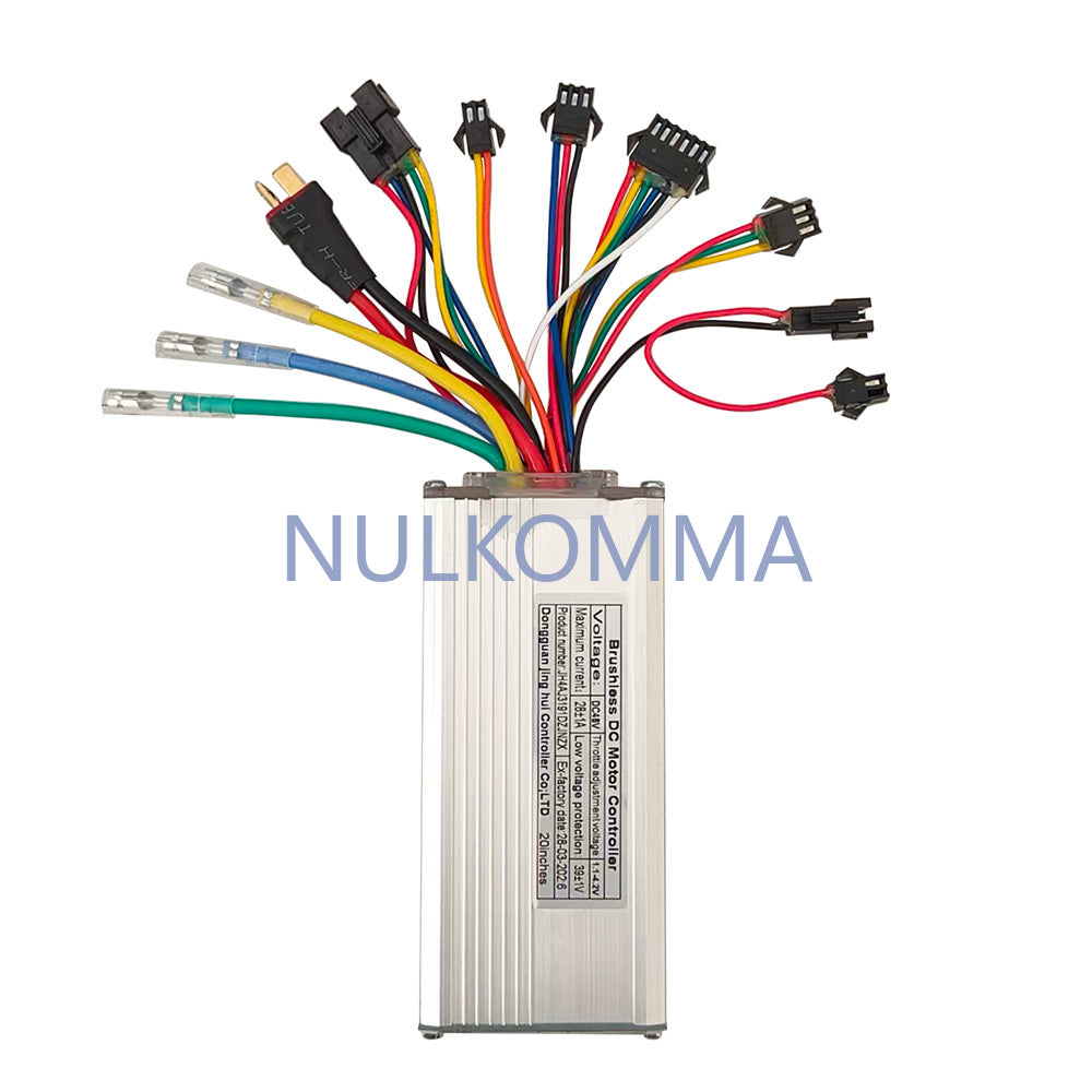 NULKOMMA Brushless Motor Controller JH4AJ3191DZJNZX 48V 28A E-Bike Scooter Universal E-Bike Conversion Kit Bicycle Speed Controller