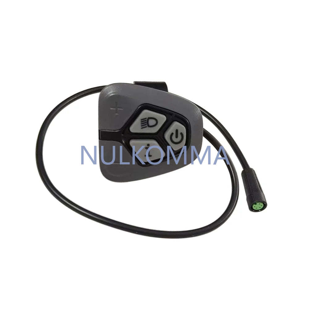 NULKOMMA EBIKE K4 K5 Button 5-Hole for KEY DISP KD716 KD986 Display Screens Compatible with Various Models Bike Electronics Accessory