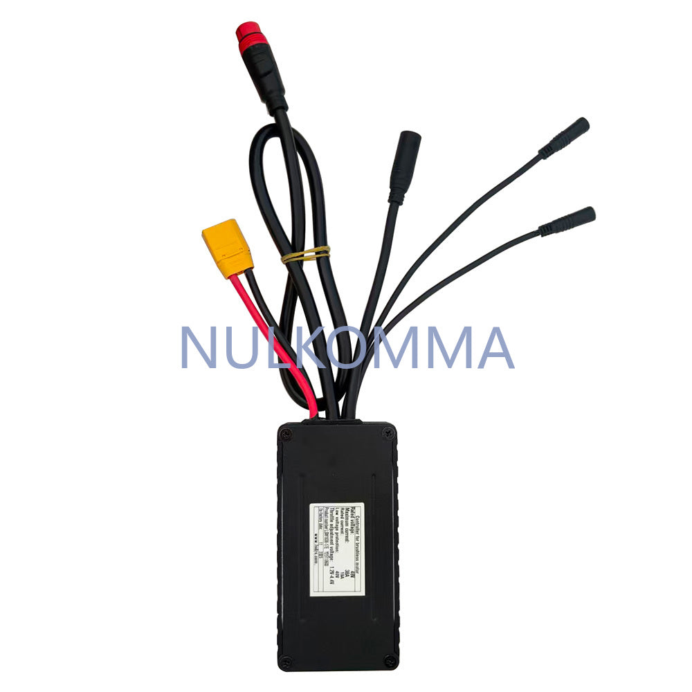 NULKOMMA Ebike Brushless Motor Controller LSW1838-17E 48V 38A Suitable for Electric Bicycles Scooters Fat-Tire Bikes Speed Controller