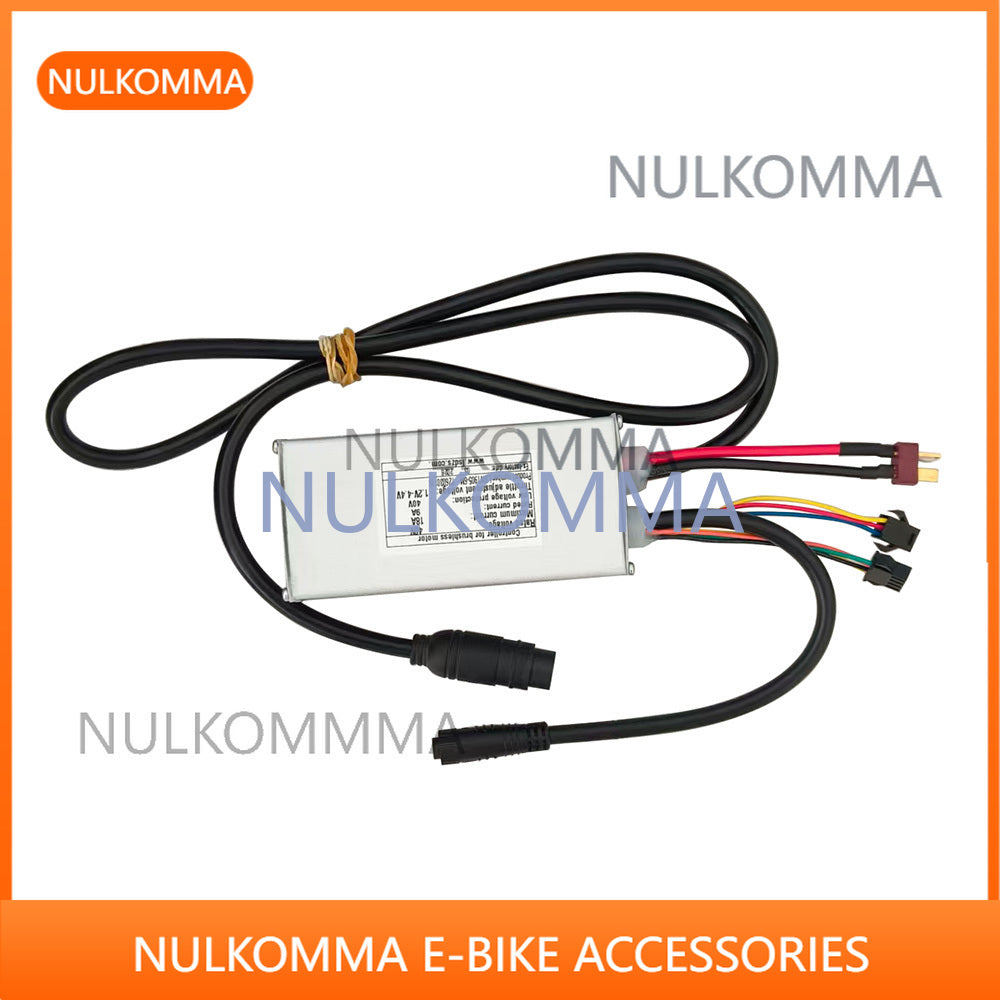 NULKOMMA Ebike Brushless Motor Controller LSW1905-6M 48V 18A Suitable for Electric Bicycles Scooters Fat-Tire Bikes Speed Controller