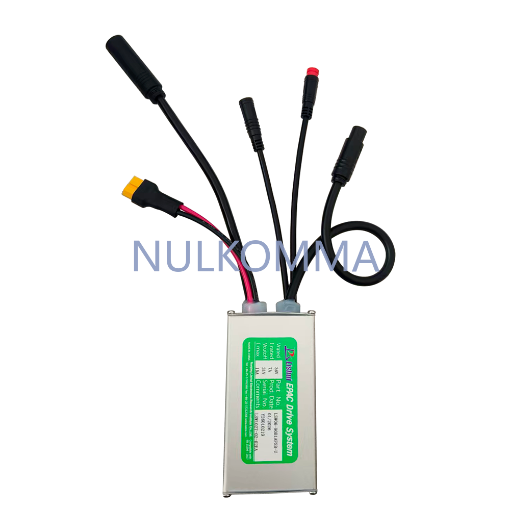 NULKOMMA Brushless Motor Controller LSW1027-02-02EA 36V 15A E-Bike Scooter Universal E-Bike Conversion Kit Bicycle Speed Controller