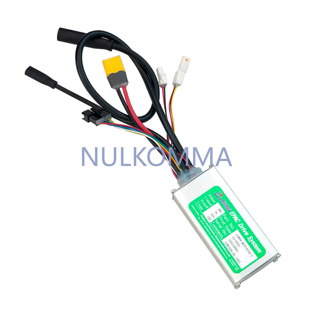 NULKOMMA Brushless Motor Controller LSW1538-04-15EA 36V 15A E-Bike Scooter Universal E-Bike Conversion Kit Bicycle Speed Controller